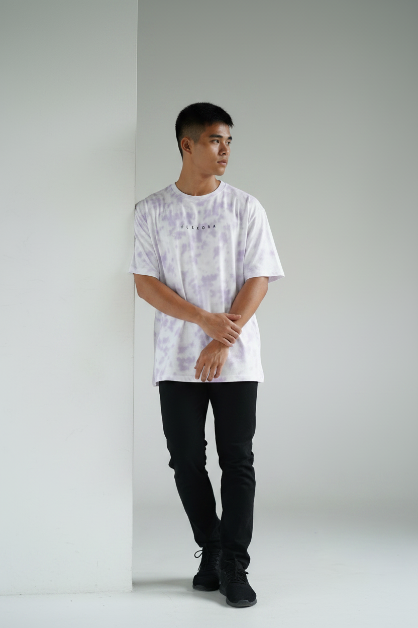 Lavender Tie-Dye Pose 3