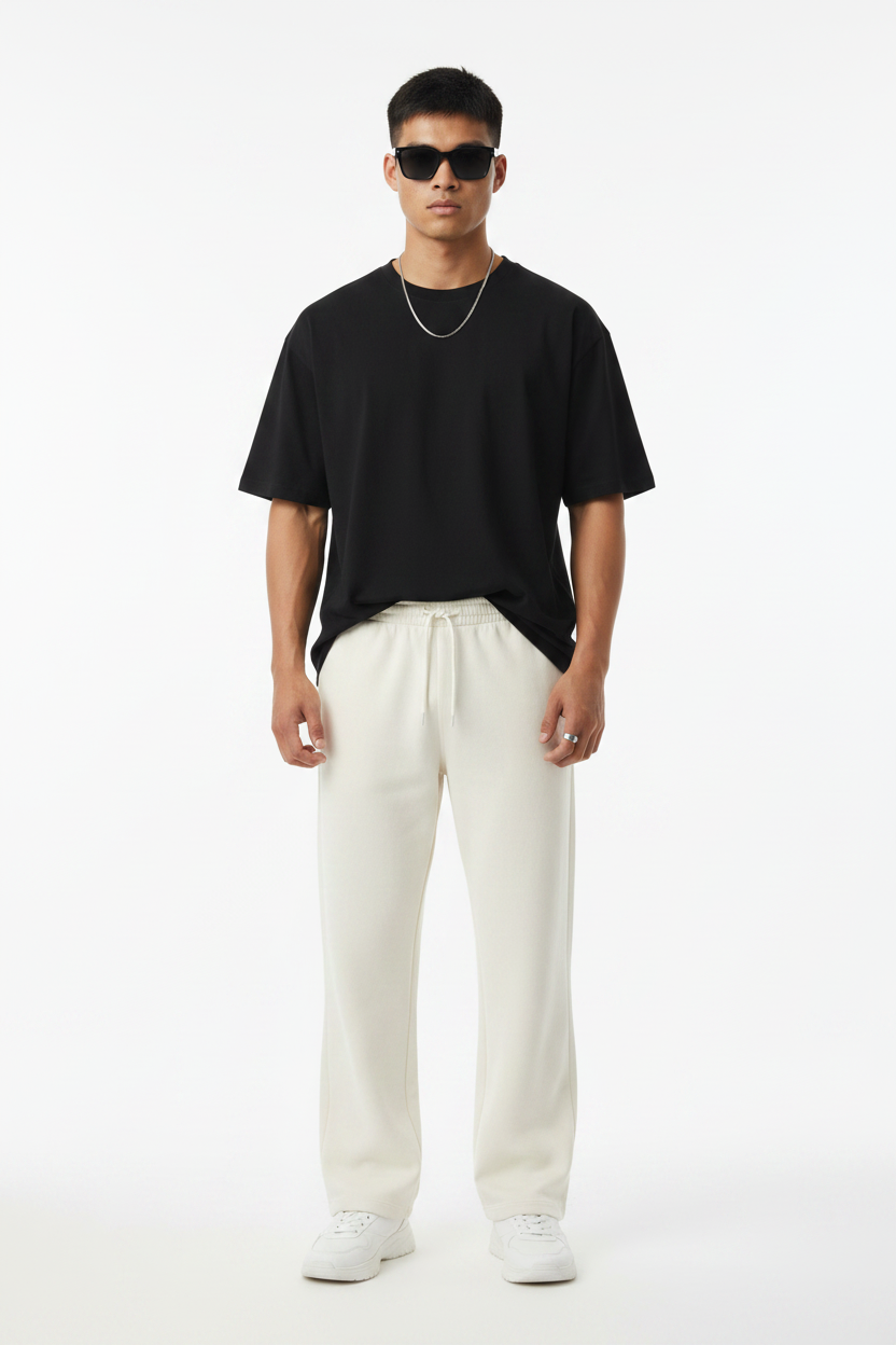 Look 1 - Black Tee