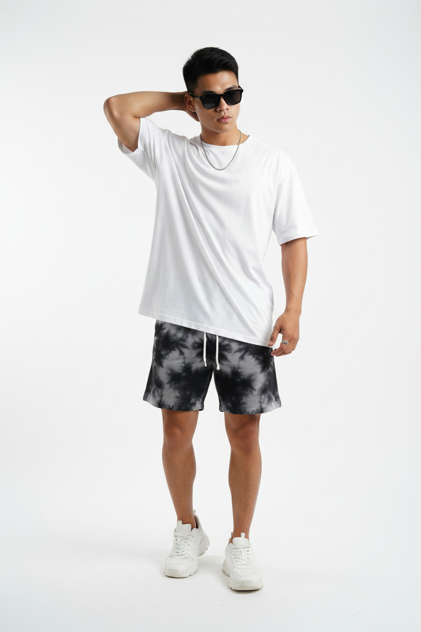 Look 1 - White Tee