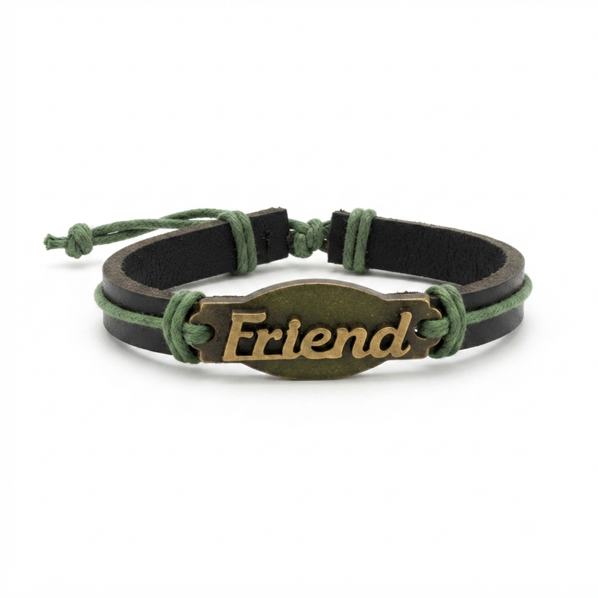 {Pack of 12} Adjustable Friendship Leather Bracelet for Boys & Girls | Handmade Unisex Wrist Band | Multicolor Rope Bracelet | Best Friend Gift - 20858