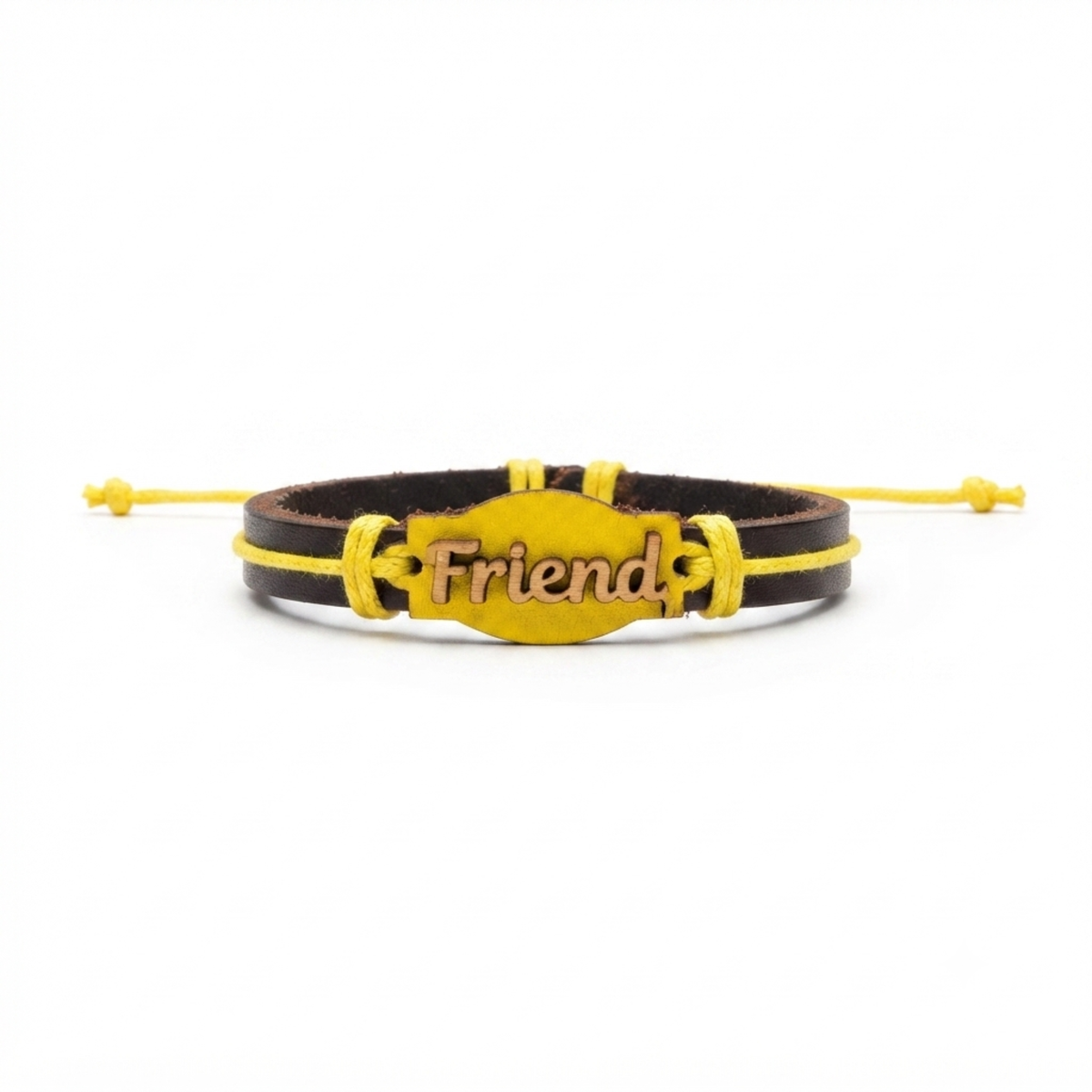 {Pack of 12} Adjustable Friendship Leather Bracelet for Boys & Girls | Handmade Unisex Wrist Band | Multicolor Rope Bracelet | Best Friend Gift - 20858