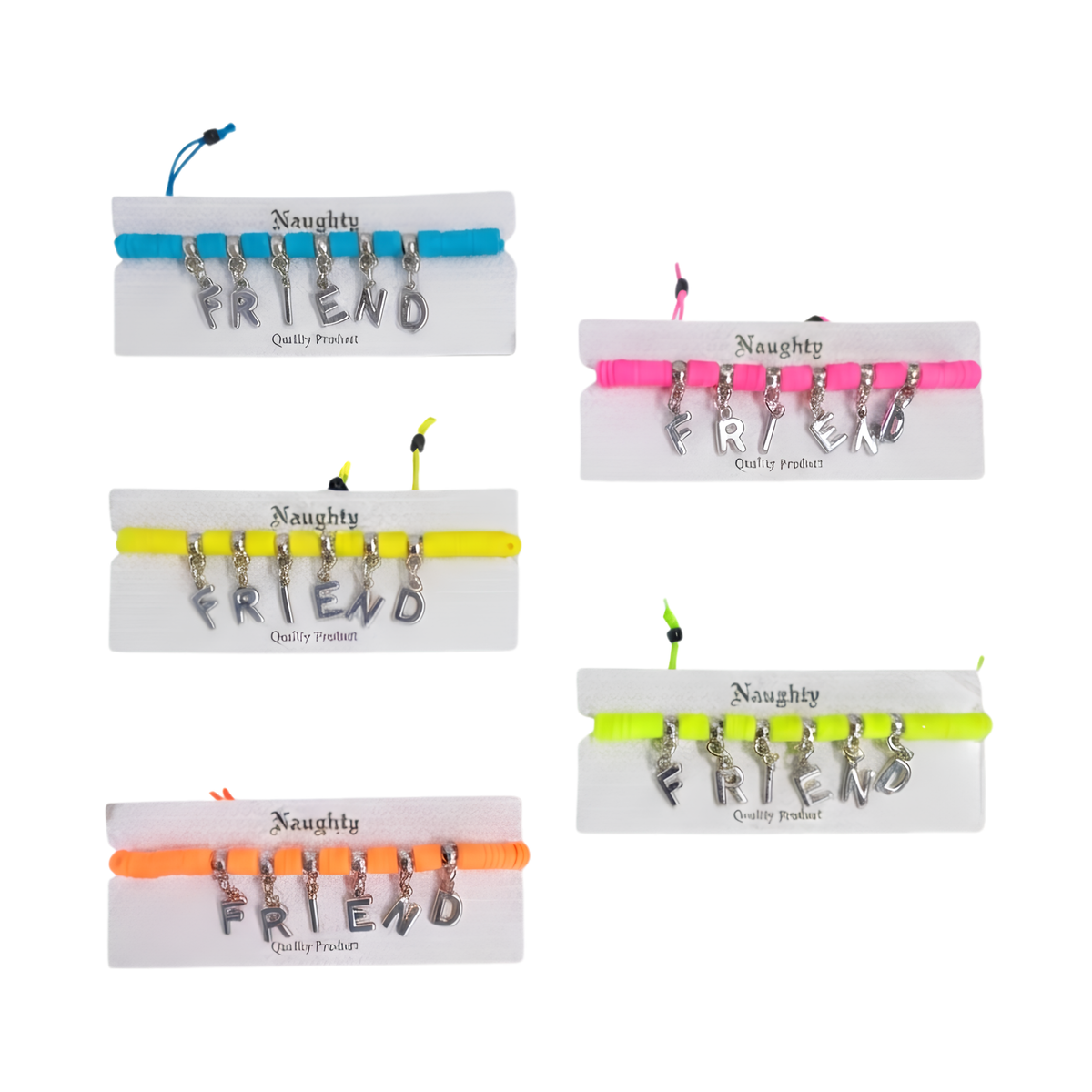 Colorful Hanging Beads Friendship Day Bracelets for Kids, Boys & Girls | Adjustable Colorful Beaded Friendship Band | Cute Bracelet for School, Return Gifts {Random Color} - 20838
