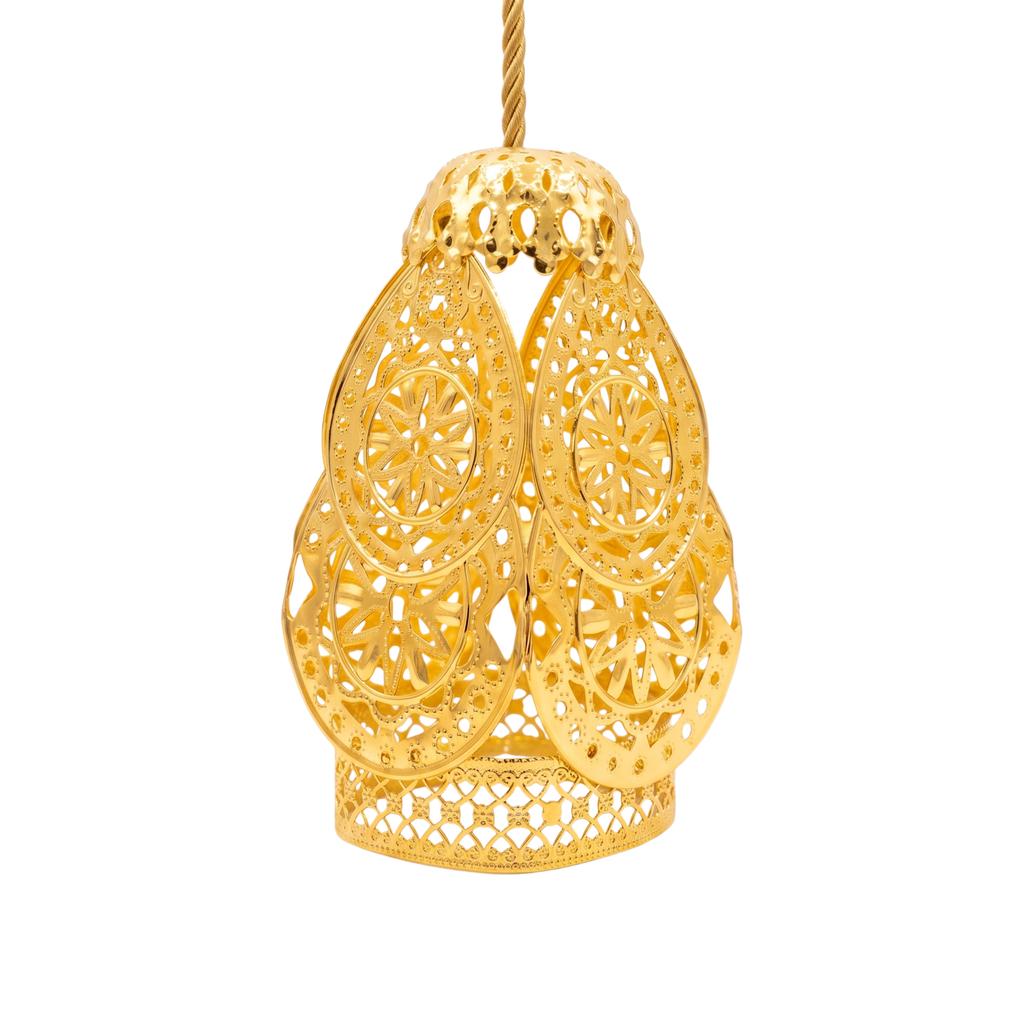 {Pack of 7} Decorative Bell Strings – Elegant Hanging Bells for Home, Temple, Door Entrance, Wall Décor & Festive Decoration - 21092