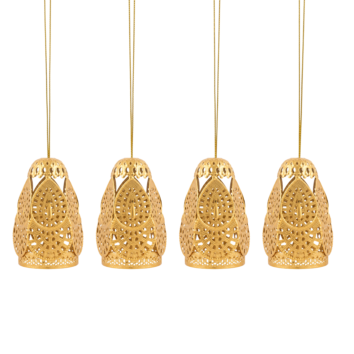 {Pack of 7} Decorative Bell Strings – Elegant Hanging Bells for Home, Temple, Door Entrance, Wall Décor & Festive Decoration - 21092