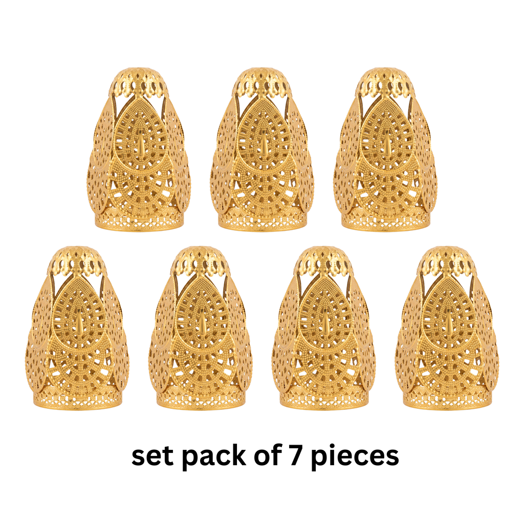 {Pack of 7} Decorative Bell Strings – Elegant Hanging Bells for Home, Temple, Door Entrance, Wall Décor & Festive Decoration - 21092