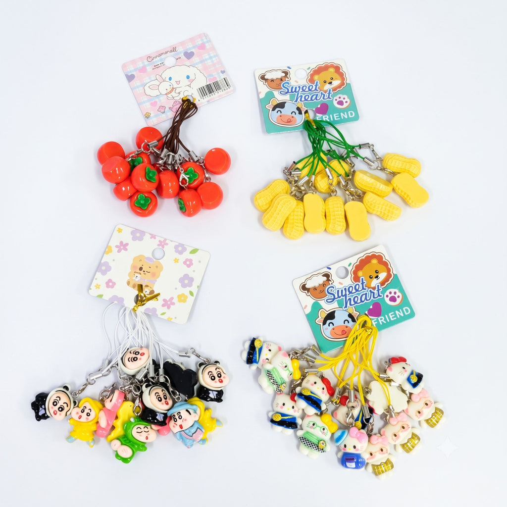 pack of 12 Random design keychain - 21199