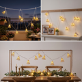 Metal Bell in String Light {Golden } - 21108