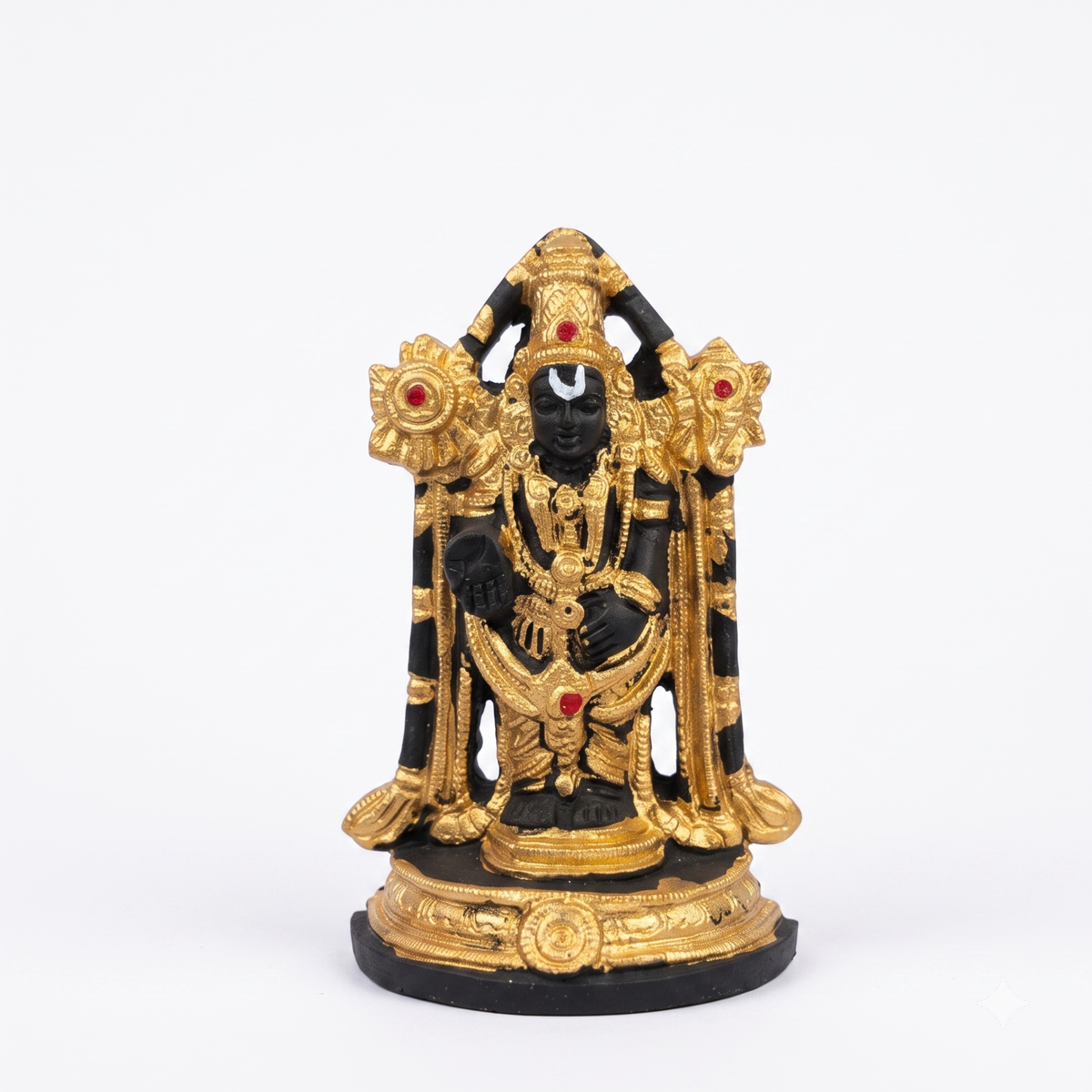 Lord Venkateswara Idol, Tirupati Balaji Resin Statue, {size-9.5cm} - 21133