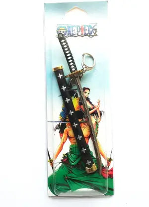 GB6675 Mini Katana Sword Anime Ninja Knife Toys Model Key Chain Key Chain {Random Design}