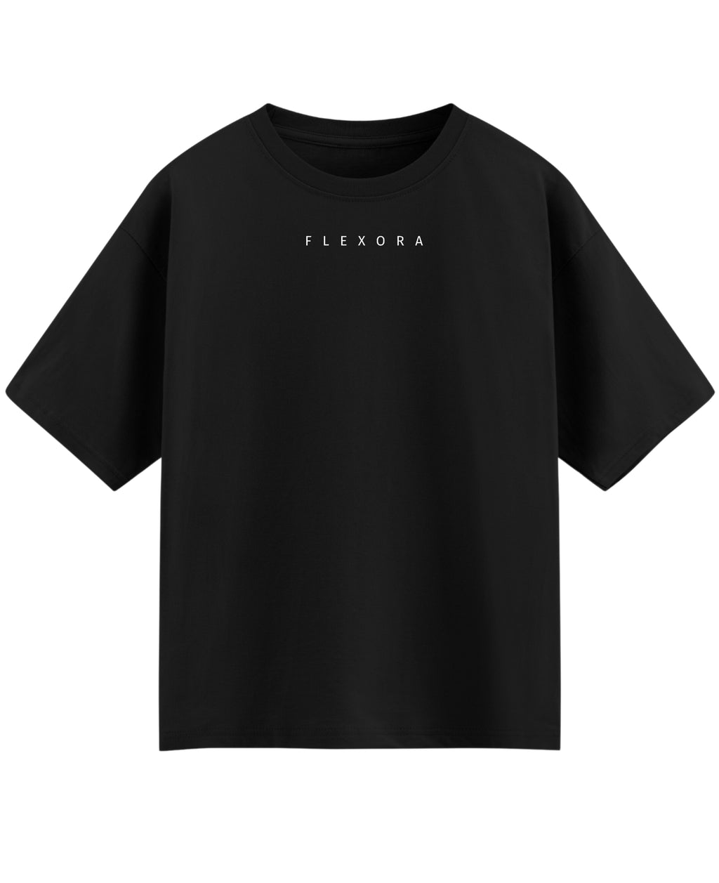 Black Oversized T-shirt Front Design