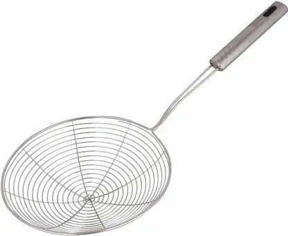 Steel Oil Strainer Skimmer Spoon for Frying - 10506