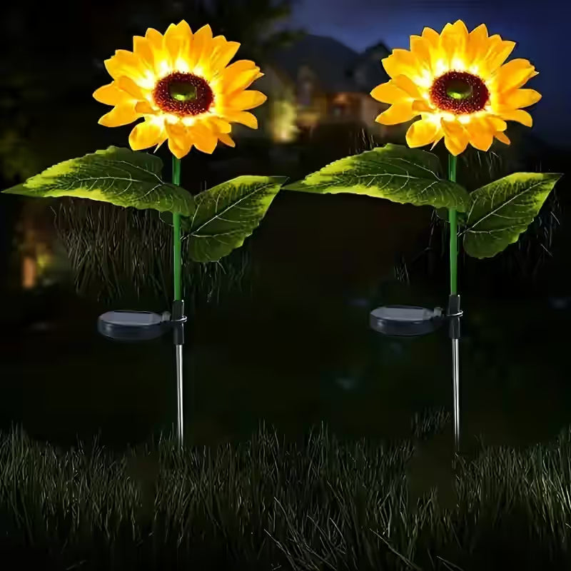 Led Solar Sunflower/Light Flower for Garden/Garden Solar Flower for Outdoor Pack of 1 - 20308