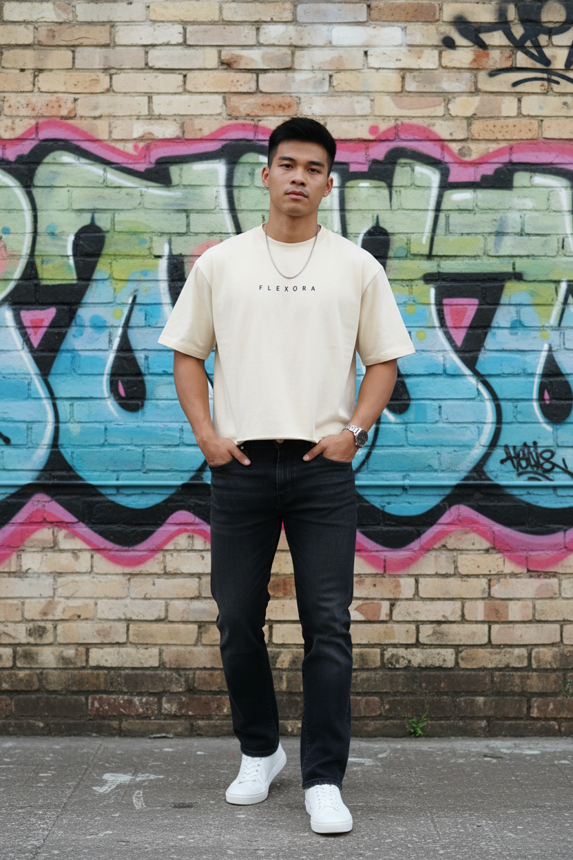 Off-White Boxy – Model Try