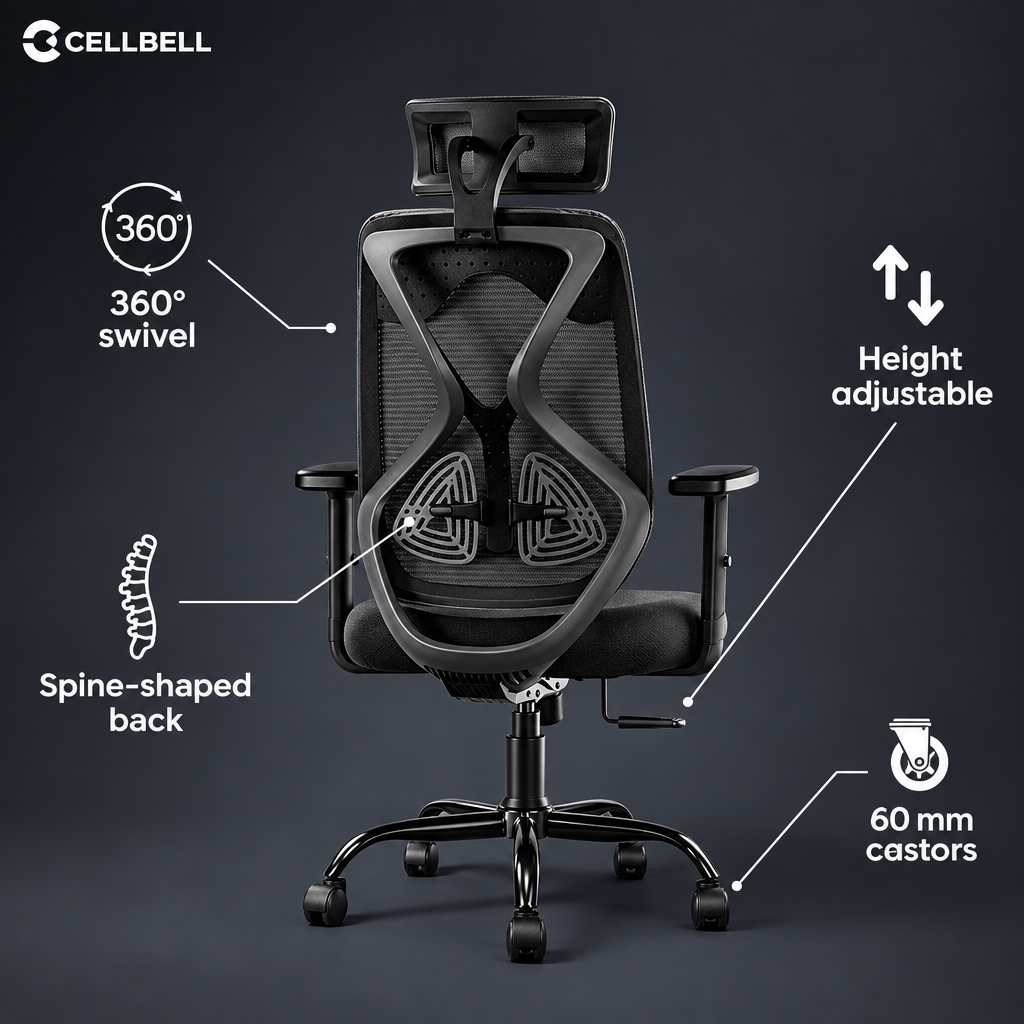 Office chair feature graphic