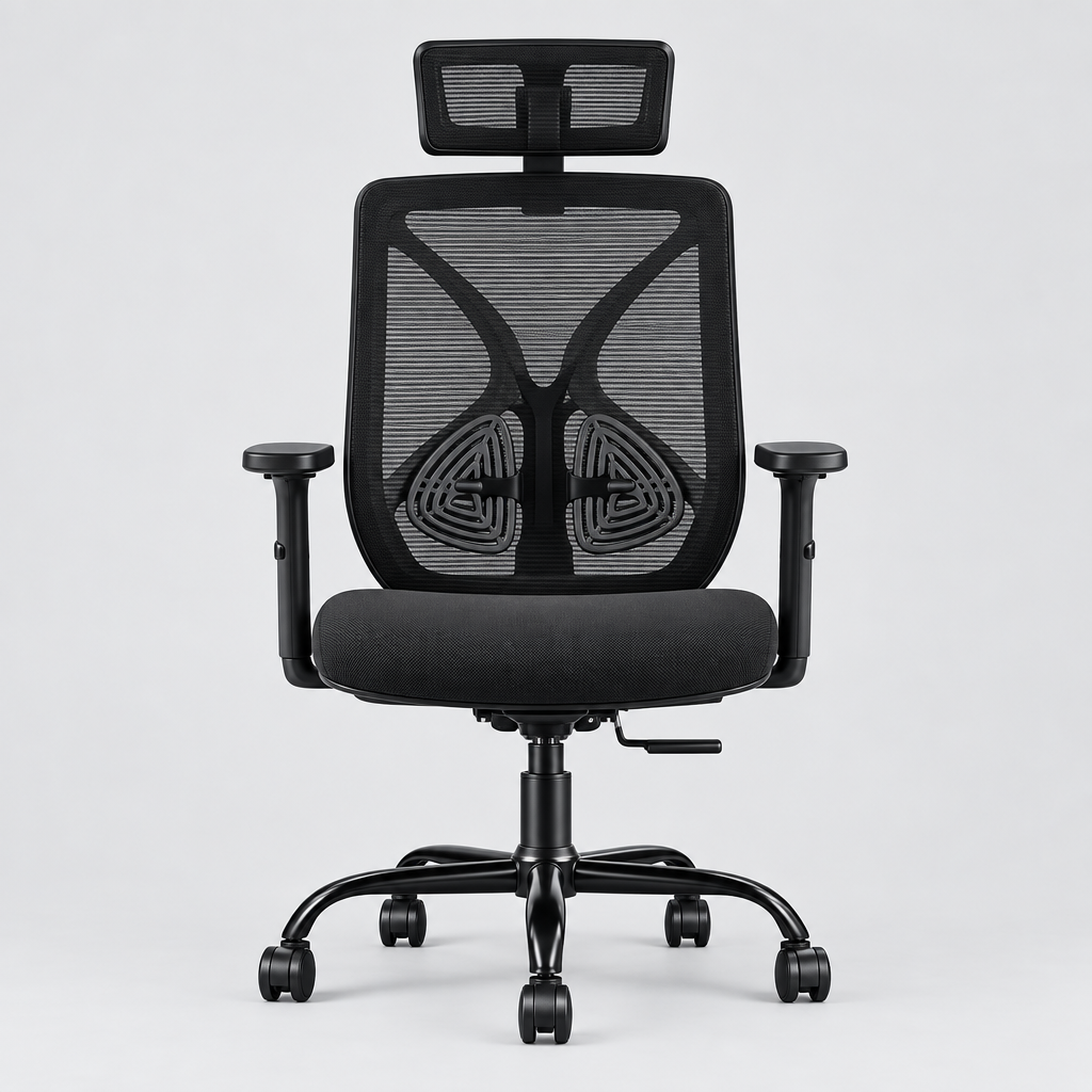 Office chair front view