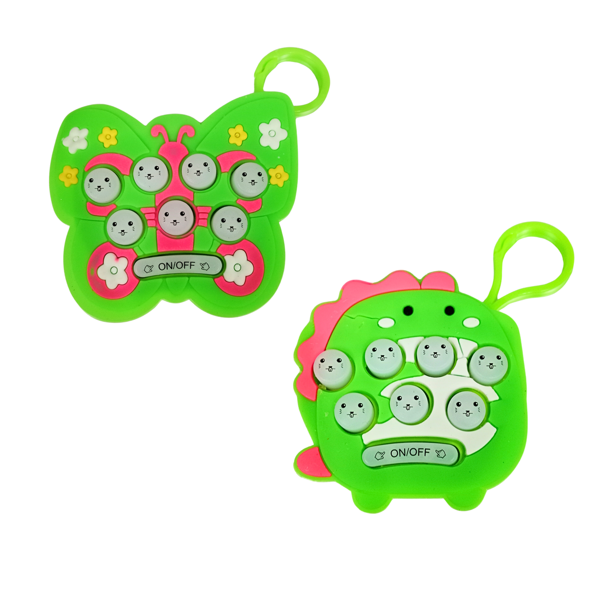 Mini Whack-a-Mole Keychain | Electronic Hamster Fidget Game Toy | Lightweight and Safe Keychain for Classic Game Fun for Kids - 20540