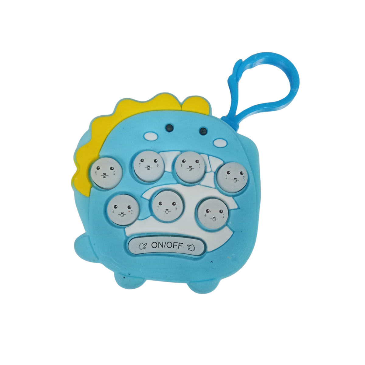 Mini Whack-a-Mole Keychain | Electronic Hamster Fidget Game Toy | Lightweight and Safe Keychain for Classic Game Fun for Kids - 20540