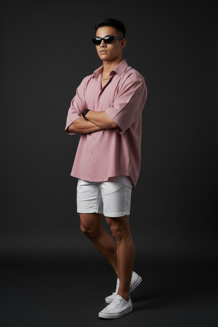 Pink Shirt - Correct Color Side