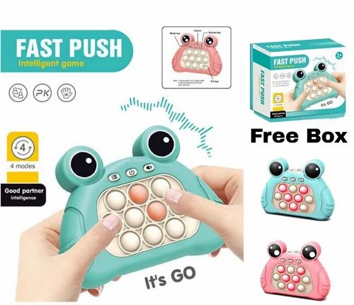 Pop Fidget Toys Handheld Game for Teens Push Bubble Light up Puzzle Game Machine Best Gifts for Kids Multicolor21 - 21142
