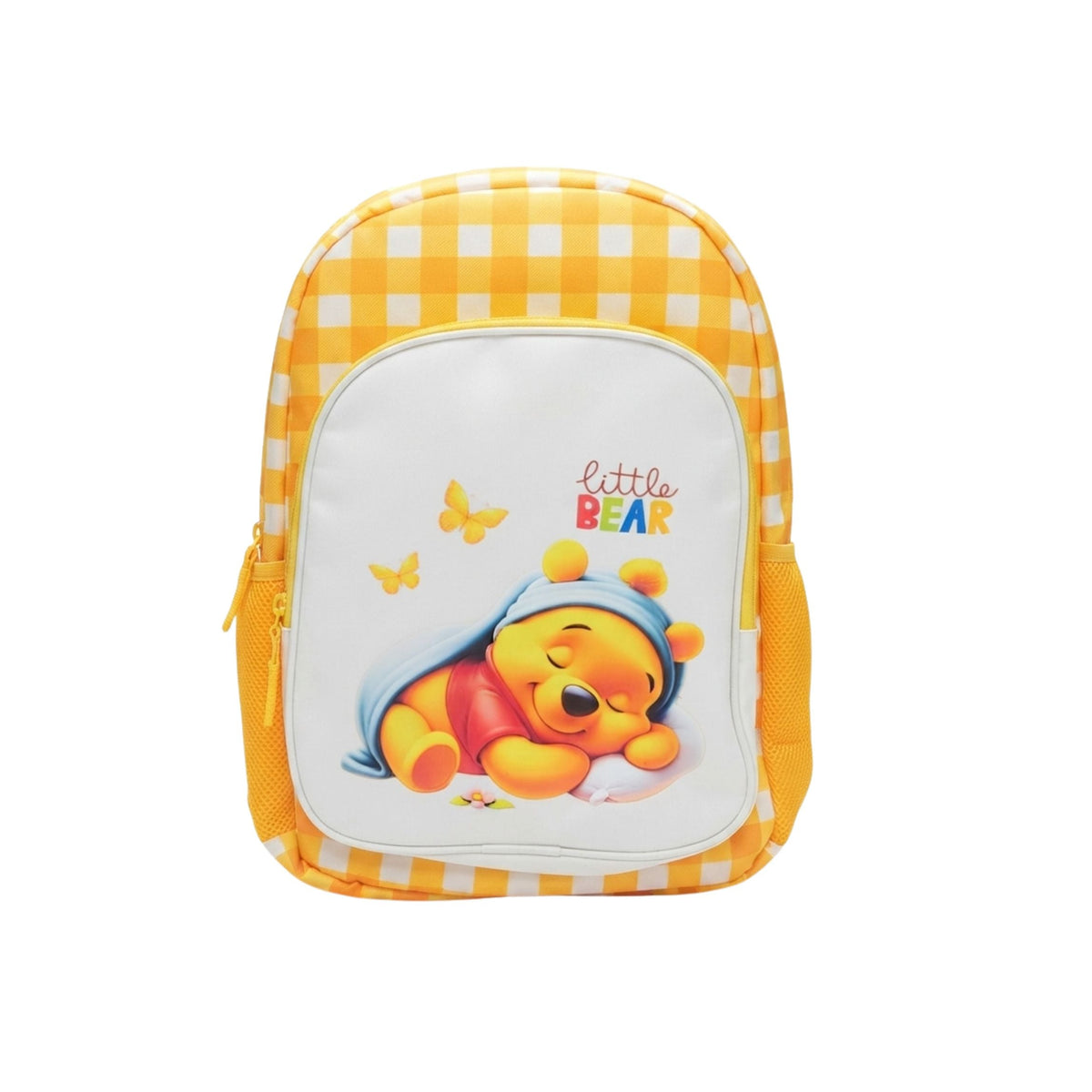 Kids School Bag Backpack with Cartoon Print | 3 Compartments School Bag for Boys & Girls Size=44*26*15Cm {Random Design} - 20785