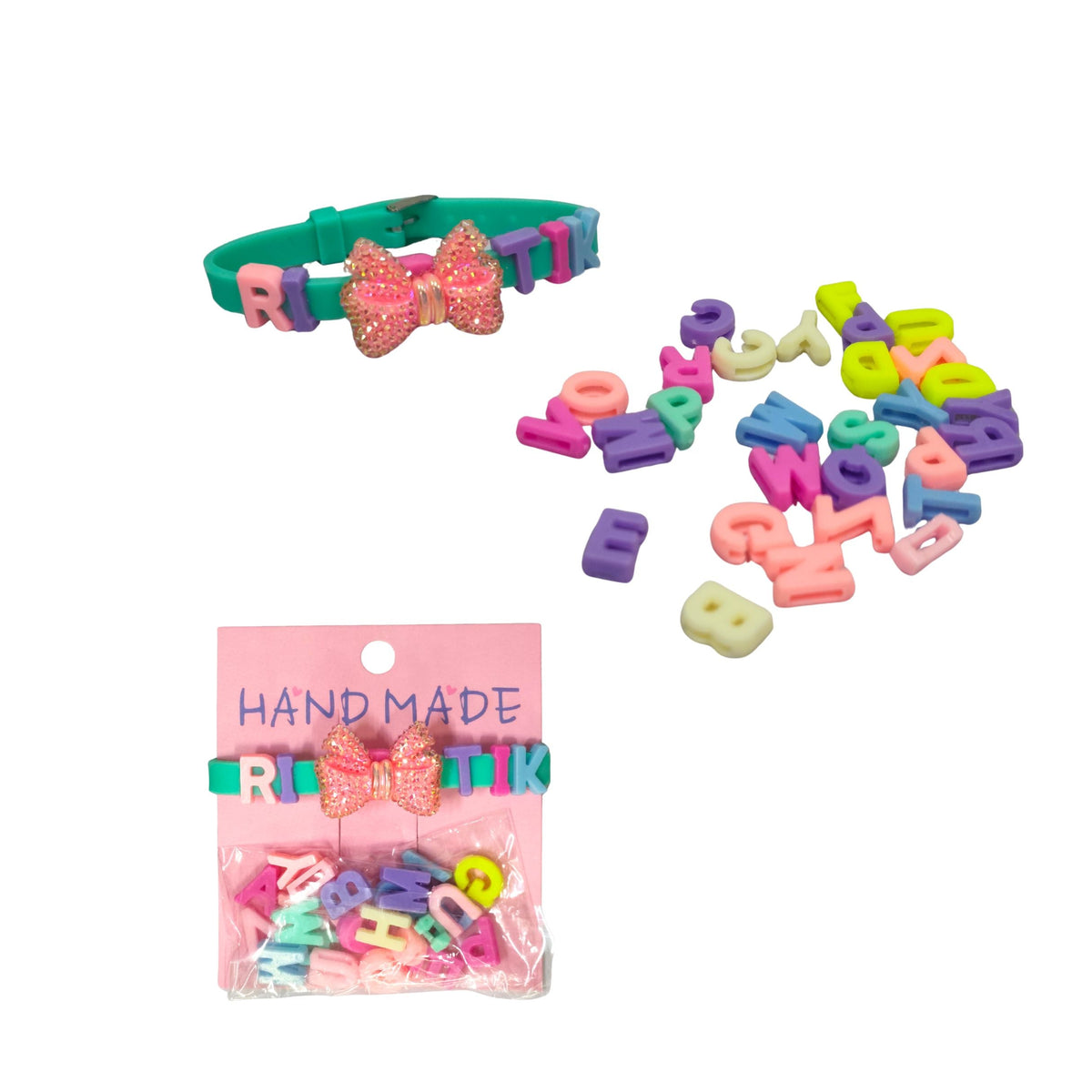 Cute Bow Friendship Day Band for Kids, Boys & Girls | Adjustable Bow Friendship Bracelet | Cute Friendship Band for School, Return Gifts - 20791
