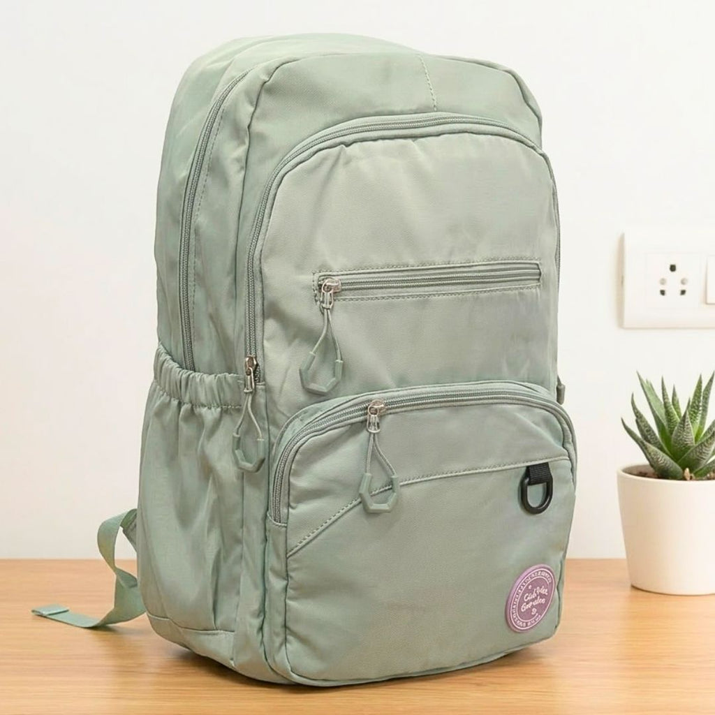 Stylish School Bag for Girls and Boys {4 Compartment } Size 44*29*15 Cm - 20460