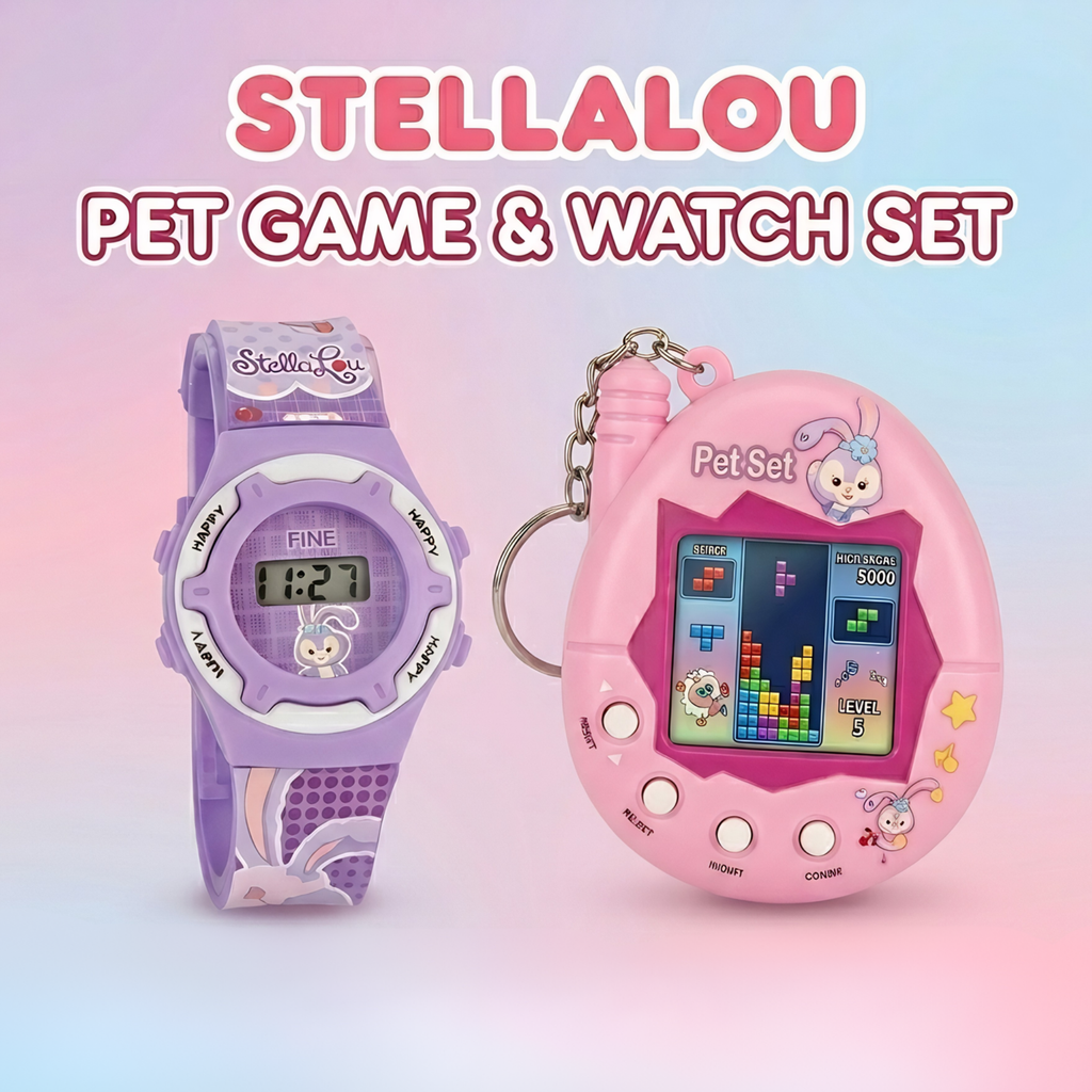 Digital Watch and Keychain For Boys & Girls for Kids (Random Design) - 20094