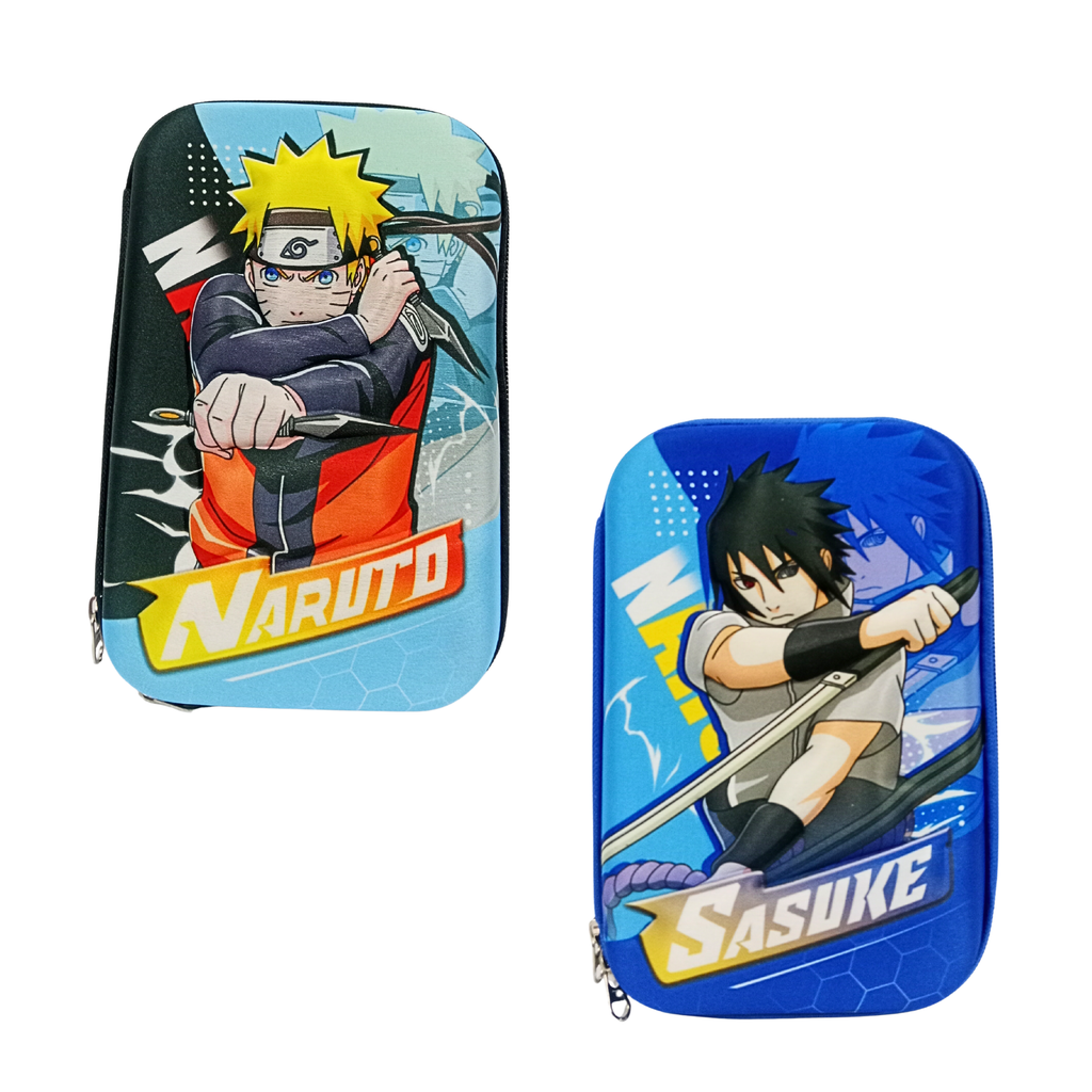 New Kids Designer Cute Premium Stylish Multipurpose Naruto Pencil Box Pencil Case Large Capacity Hardtop Eva Pouch Organizer For Girls And Boys - 188923