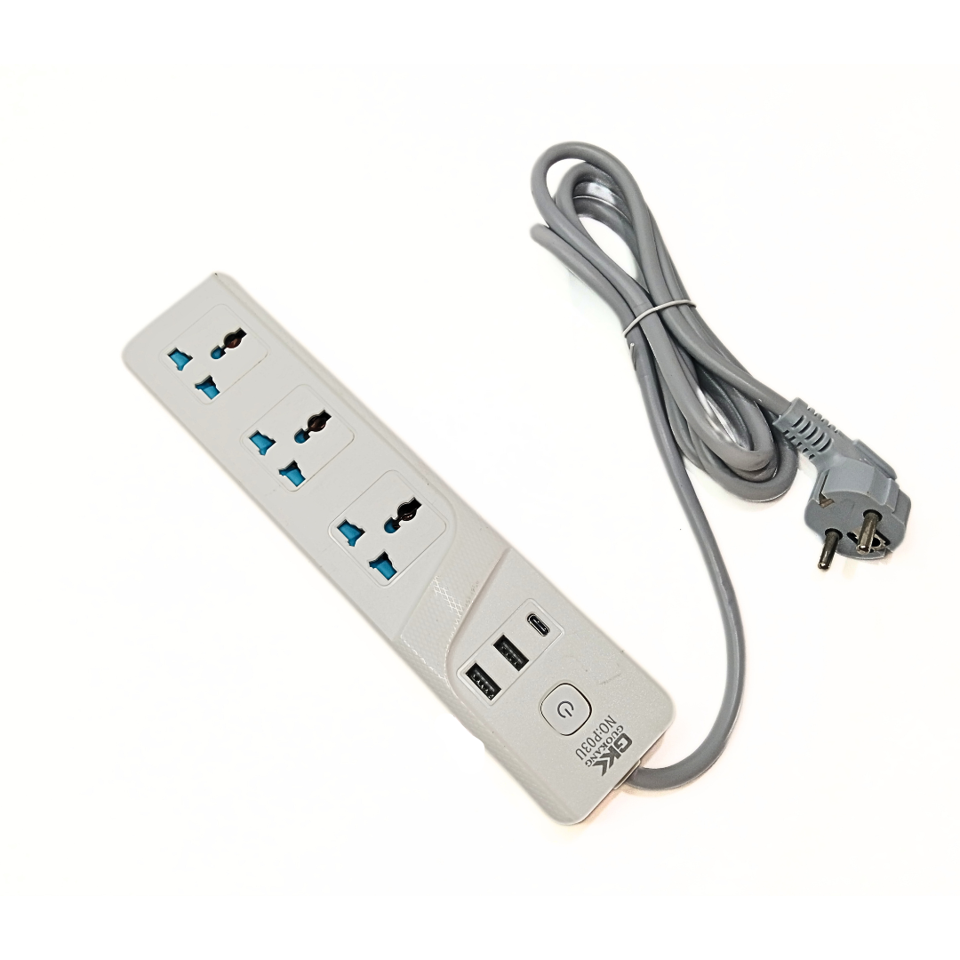 GKK Multi Extension Socket 250V {3 plug} - 10427