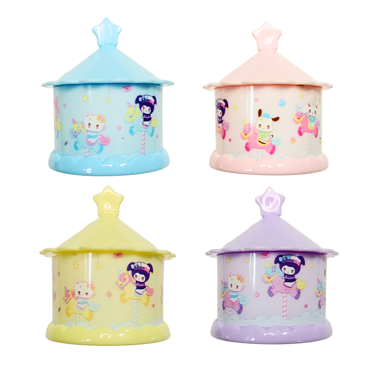 Merry - Go Round Carousel Dual Pencil Sharpener milticolor - 20513