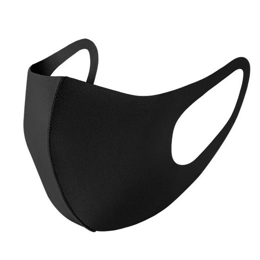 Washable Adult Kids Fashion Party Masks Unisex Halloween Christmas Anti Dust Cycling Breathable Reusable Kids Face Mask Ice Silk Mouth Cover - 21181
