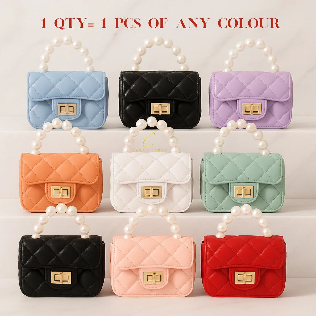 Mini Purse sling bag for Girls Kids Jelly Purse Clutch Crossbody Shoulder Bag Trending Fashion - 21155