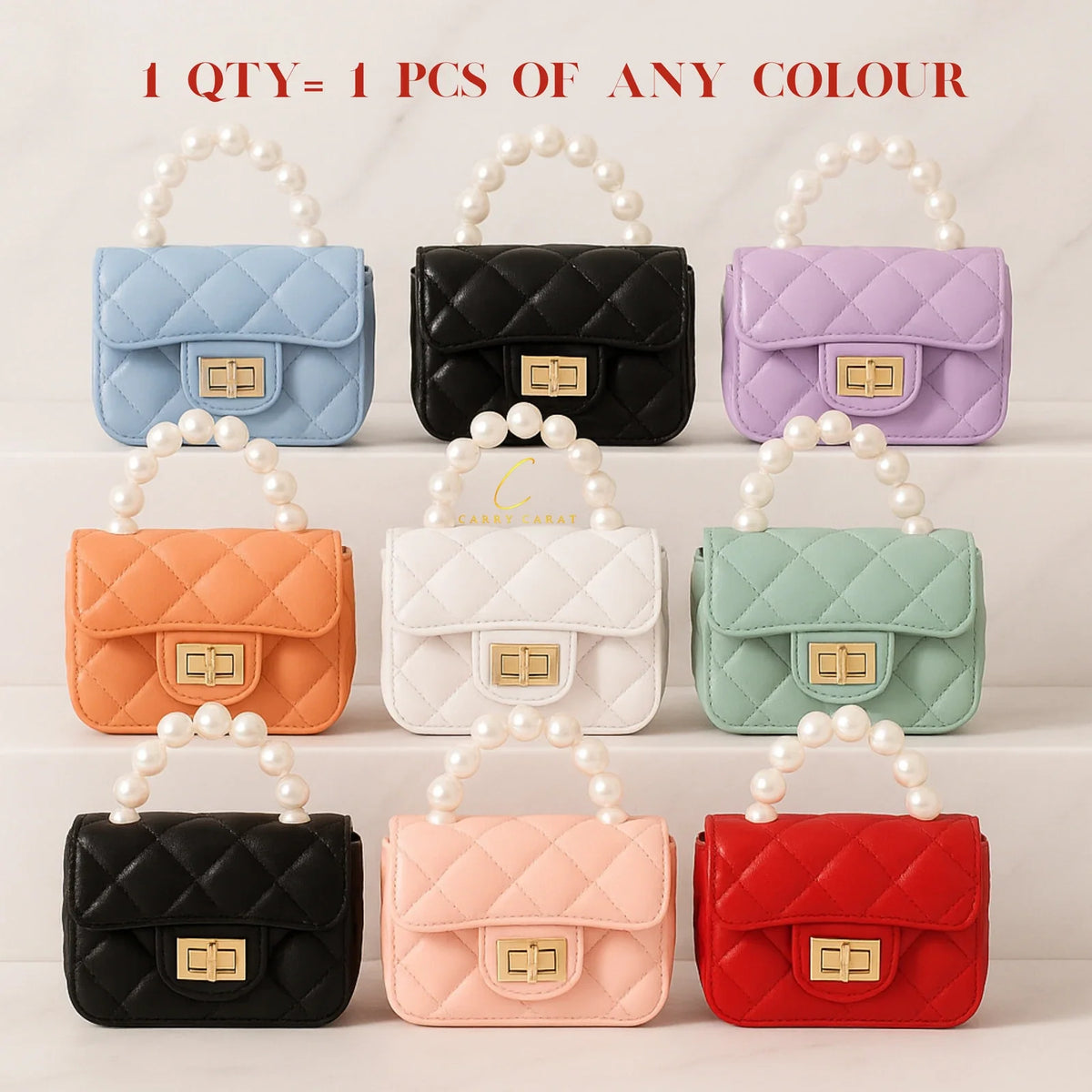 Mini Purse sling bag for Girls Kids Jelly Purse Clutch Crossbody Shoulder Bag Trending Fashion - 21155