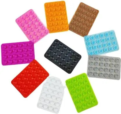 Phone Suction Sticker Mobile Holder Silicone Suction Phone Case , Hands-Free Anti-Slip Fidget Toy for Mobile - 011204