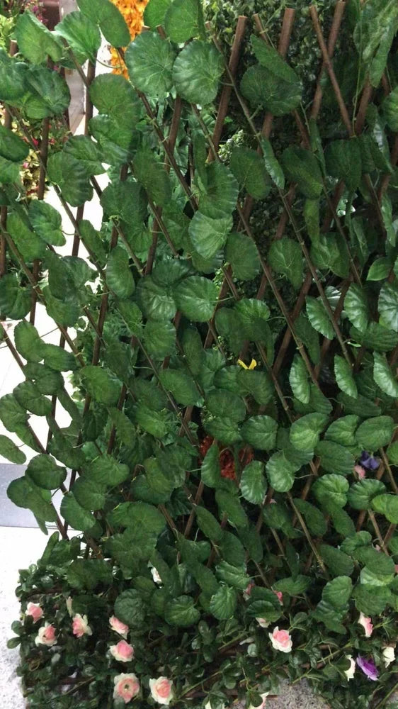 (24 sticks)  Plastic 21 mm Artificial Green Wall Panel - 20970