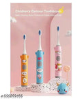 56-2008 Electric Toothbrush with Cartoon Characters, Soft Bristles Electronic Battery Toothbrush For Kids {Multicolor}